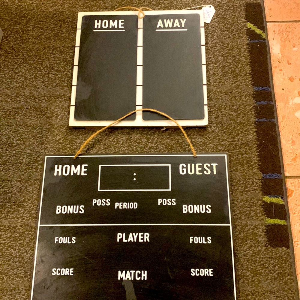 2-Piece Chalkboard Scoreboards